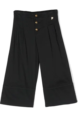 Dondup Pleated-detail wide-leg trousers