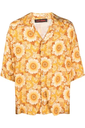 LU’U DAN Floral-print ecovero shirt