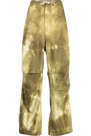 DARKPARK Daisy tie-dye wide-leg trousers