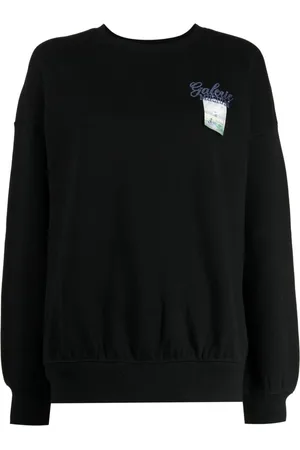 Musium Div. Logo-print cotton sweatshirt
