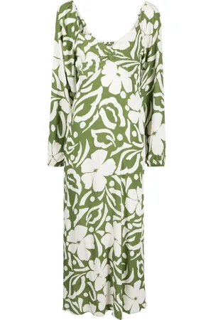 FAITHFULL THE BRAND Ondina floral-print midi dress