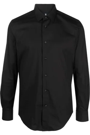 Boggi Milano Button-up cotton-blend shirt