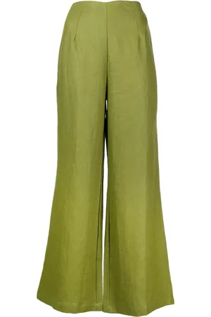 FAITHFULL THE BRAND Ottavio linen flared trousers