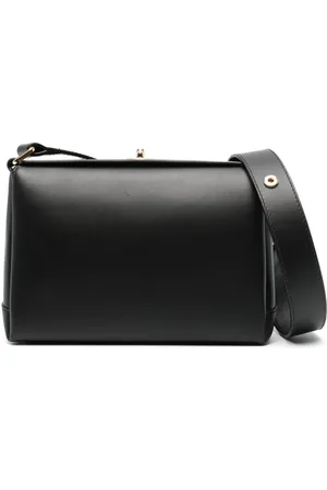 Plan C Twist-lock leather shoulder bag