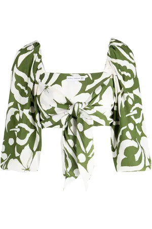 FAITHFULL THE BRAND Margherita floral-print crop top