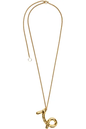 Jil Sander Zodiac-sign pendant necklace
