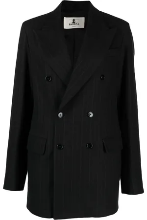 BARENA Pinstripe-pattern double-breasted blazer