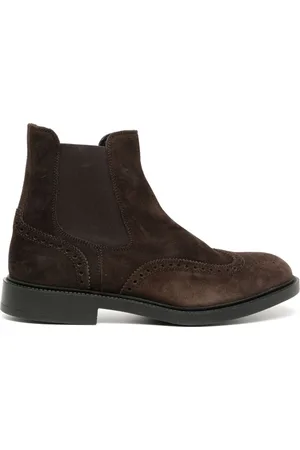 Fratelli Rossetti Cut out-detail suede boots
