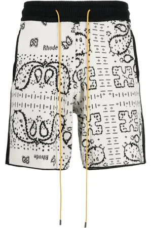 Rhude Banco knitted shorts