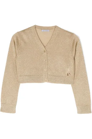 Dolce & Gabbana Glittered V-neck cardigan