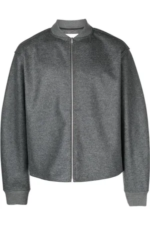 Jil Sander Zip-up wool bomber jacket