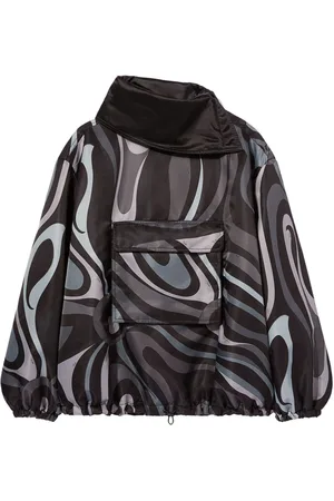 Puccini Marmo-print windbreaker