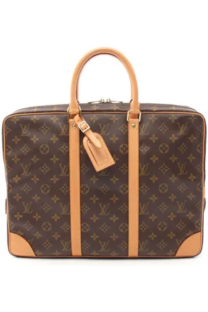 Louis Vuitton 2013 pre-owned Monogram Macassar Porte-Documents Voyage GM  Briefcase - Farfetch