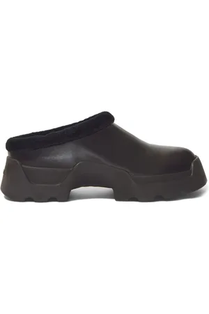 Proenza Schouler Stomp shearling leather mules