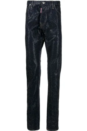 Dsquared2 Cool Guy crystal-embellished slim-leg jeans