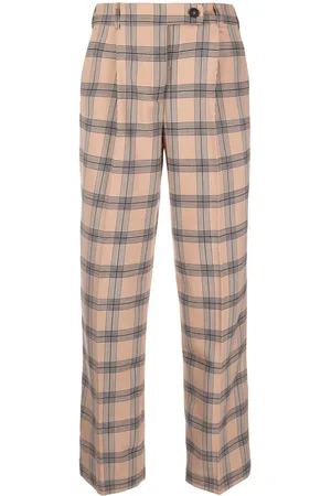 ZIMMERMANN Luminosity checked tailored trousers