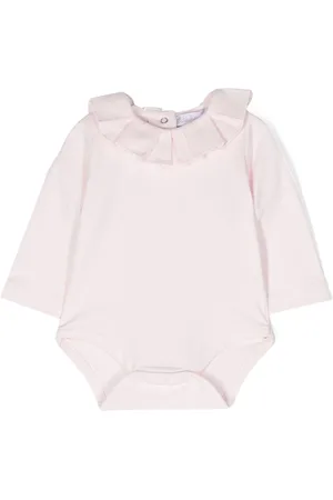 PATACHOU Ruffle-collar stretch-cotton body