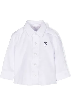 PATACHOU Logo-embroidered cotton shirt