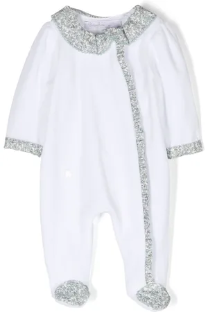PATACHOU Contrasting-trim floral-print pajamas