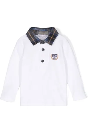PATACHOU Logo-embroidered cotton polo shirt