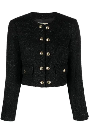Michael Kors Stripe-pattern cropped jacket