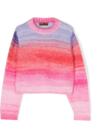Missoni Ombré-effect fine-knit jumper