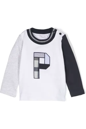 PATACHOU Colour-block long-sleeved T-shirt