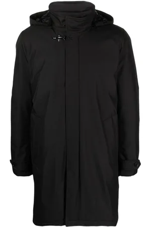 FAY Detachable-hood padded coat