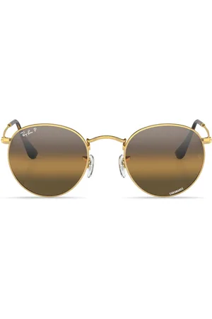 Ray-Ban Chromance round-frame sunglasses