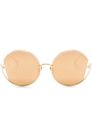 Linda Farrow Quarry C1 round-frame sunglasses