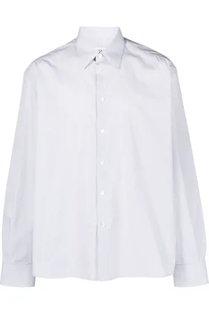 Lanvin Pinstripe-print cotton shirt