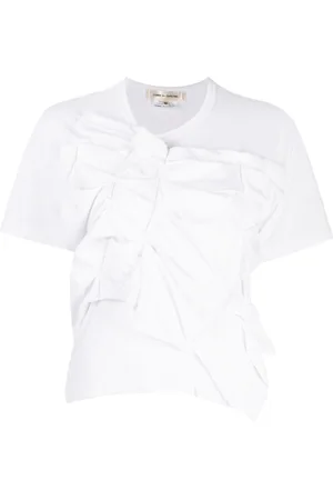 Comme des Garçons Draped crew-neck T-shirt