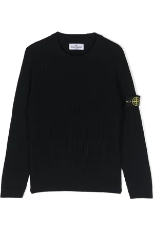 Stone Island Compass-badge virgin-wool jumper