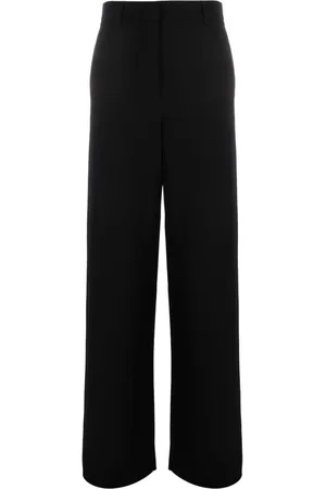 Giorgio Armani Wide-leg tailored trousers