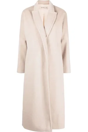 BLANCA Calomeria felted maxi coat