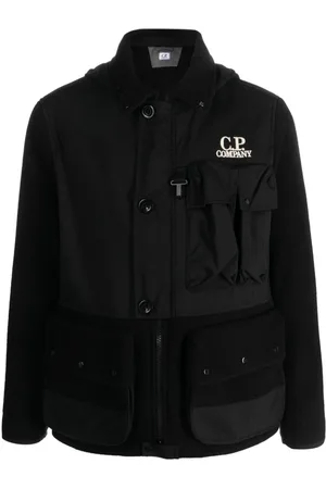 C.P. Company Duffel Mixed Goggle hooded jacket
