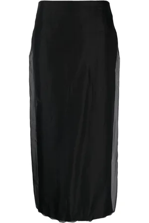 BLANCA Galtonia pencil midi skirt