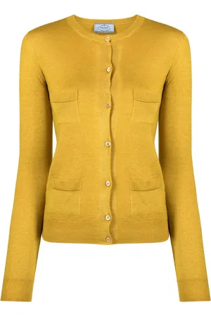 Prada Cashmere-blend cardigan top