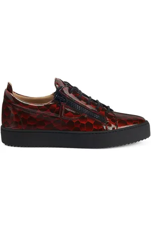 Giuseppe Zanotti Frankie geometric-pattern glazed sneakers