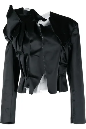 Comme des Garçons Gathered -effect layered blazer