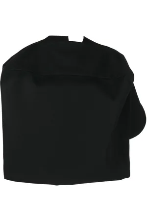 Comme des Garçons Oversized-frame wool cropped top