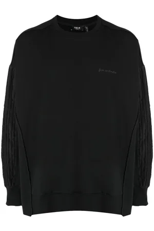 FIVE CM Distressed-effect cotton sweatshirt