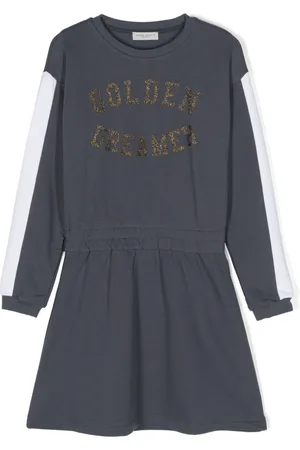 Golden Goose Long-sleeve elasticated dress