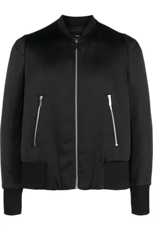 SAPIO Satin-finish bomber jacket