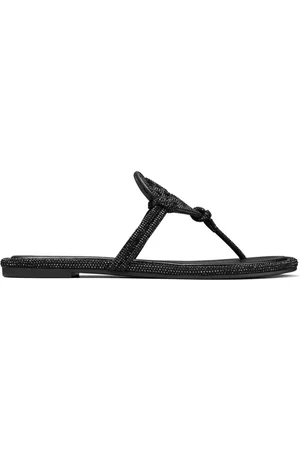 Tory Burch Miller crystal-embellished slides