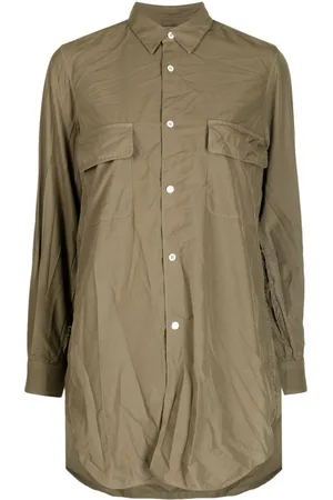 Comme des Garçons Crinkled unfinished-effect shirt