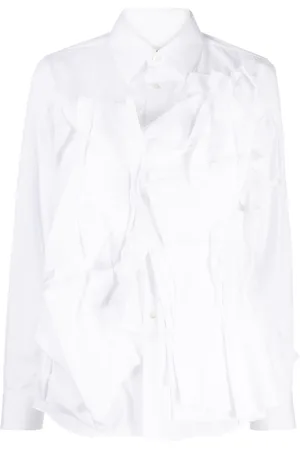 Comme des Garçons Appliqué-detail long-sleeve shirt