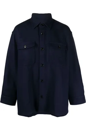 Ami Wool-blend shirt jacket