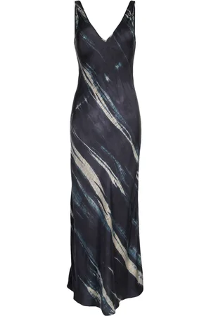 Voz Double V Bias sleeveless dress