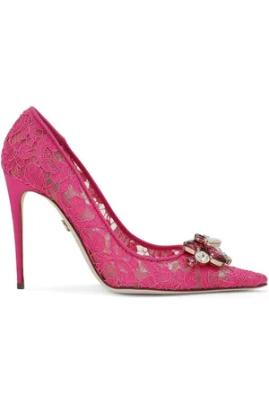Dolce & Gabbana Belucci 90mm lace pumps